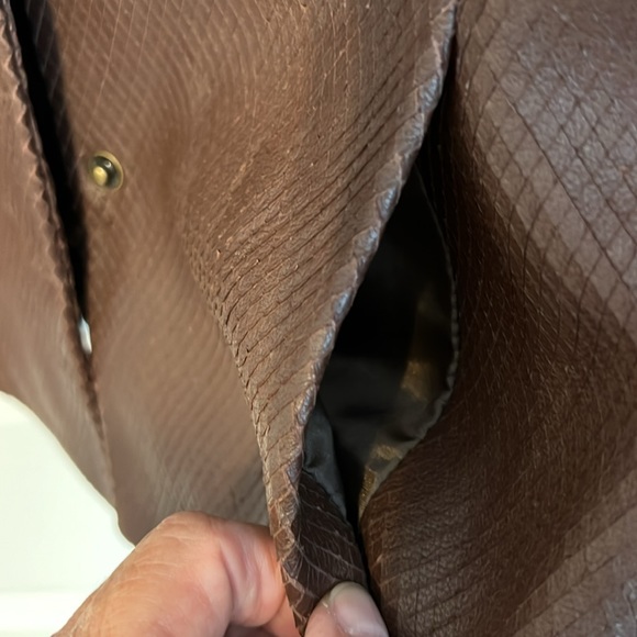 Worth Brown fine leather jacket - Picture 5 of 8